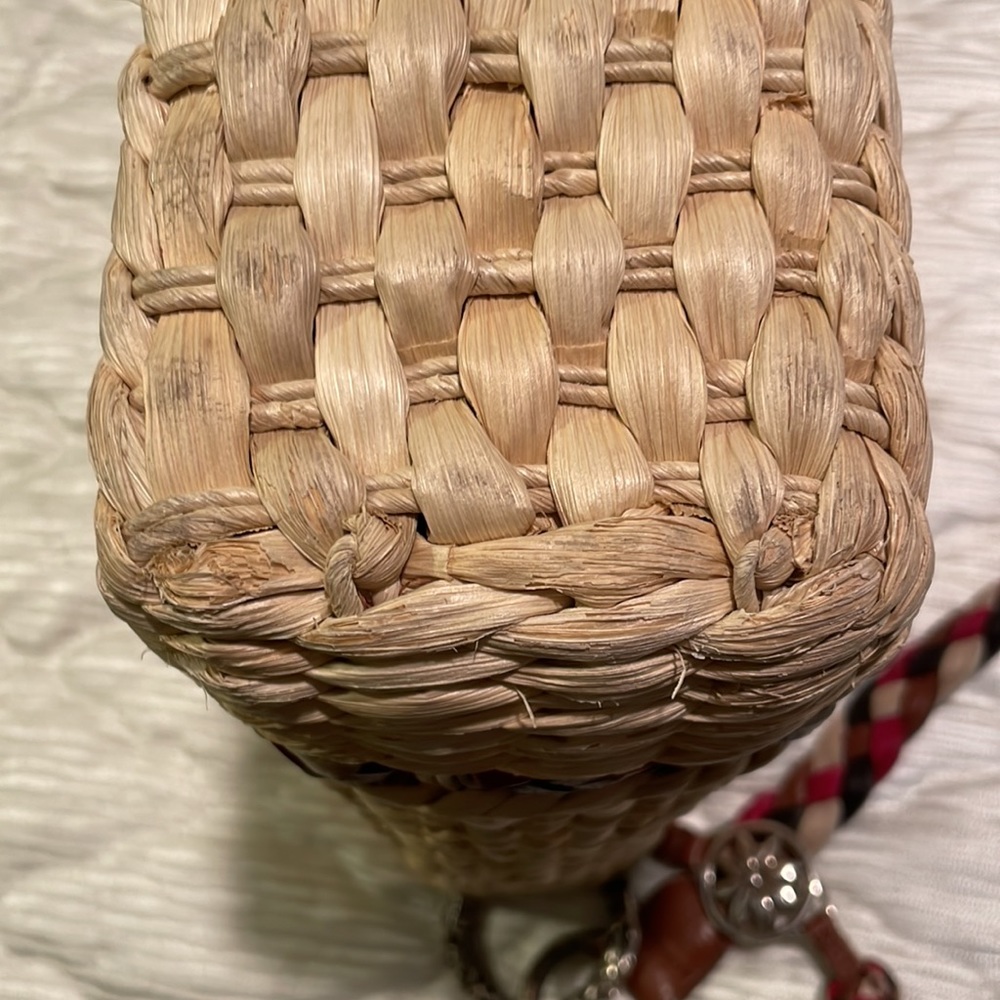 Vintage Brighton straw purse - Picture 6 of 16